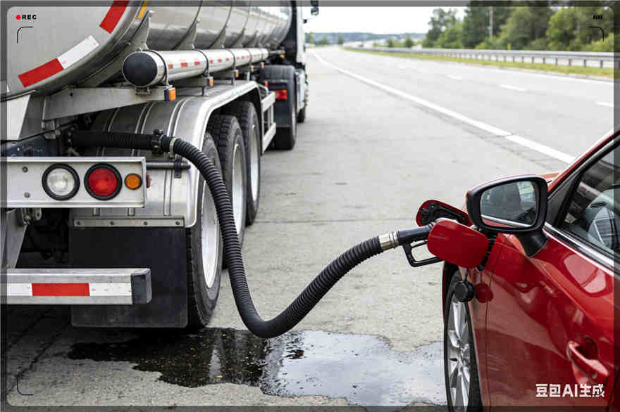 临潭汽车救援送水案例