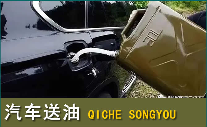 临潭汽车救援送水案例